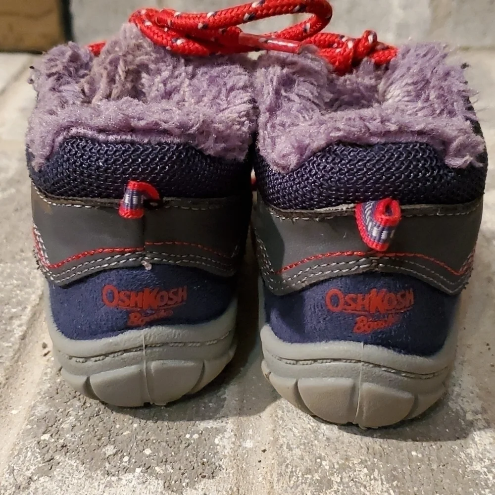 OshKosh Bgosh Boots Toddler Size 5 Marley 2 faux fur Winter Boot